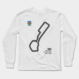 Baku Race Track Long Sleeve T-Shirt